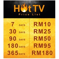 Hot TV Apps for Channel/Movies/Sport/Drama/Live Channel (Tv1,Tv2,Tv3,Ntv7)/Astro/ Less than RM1 per 