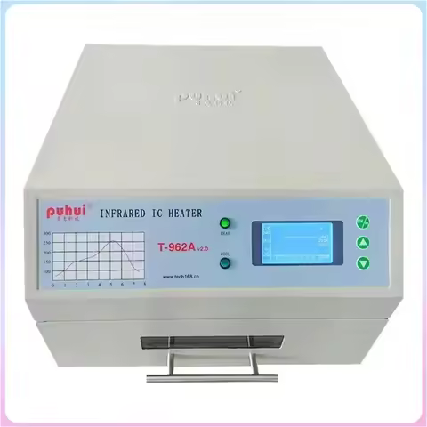 Newest T-962A V2.0 IC Heater T962A Desktop Reflow Oven BGA SMD SMT Rework Sation T 962A Reflow Wave 
