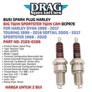Harley Spark Plug BIG Twin Sportster Twin Cam Dcpr7E 2103-0196 Limited