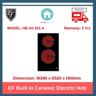 EF Built In Ceramic Electric Hob (HB AV 231 A)