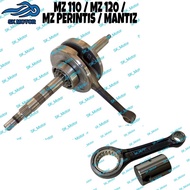 MZ110 / MZ120 / MZ PERINTIS / MZ MANTIZ Original Crankshaft Crank Shaft Assy With Connecting Con Rod