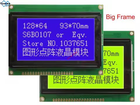 12864A 128*64 LCD Display 12864C-1 LCD Factory
