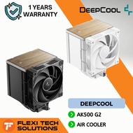 Flexi Tech DEEPCOOL AK500 G2 AIR COOLER - BLACK/WHITE