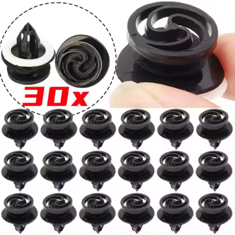 30-10pcs Car Door Card Retainer Trim Panel Clips for AUDI A3/8P A4 B6 B7 A6 VW Exeo 8E0868243 Interi