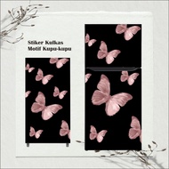 Stickers, Wallpaper, refrigerator, 1 2 doors, butterfly motif