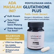 WHITELAB Gluta Capsule Putih Satu Badan White Lab Whitening Supplement Glutathione Pemutih Collagen