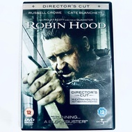 Robin Hood Director’s Cut DVD Russell Crowe Cate Blanchett Region 2 PAL UK Movie