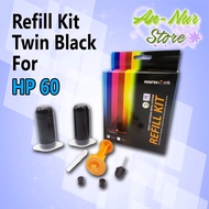 Neurox Ink Refill Kit (Black) HP 60BK for Printer HP D2500, HP D2530, HP F4200