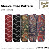 Case Sleeve Pattern Flower Gyd (Free Neck Lanyard) For Iqos Iluma~One Harga Promo