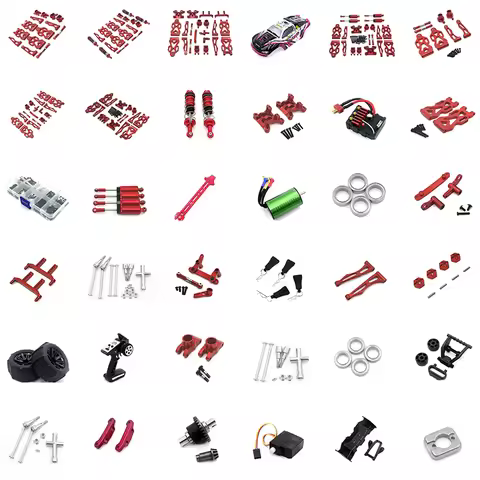 16101PRO 16102 PRO SG116 MAX PRO RC Vehicle 1:16 Red Upgraded Metal Spare Parts Model 4WD/ Original 