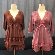WILDNOD - Mariska S-6XL (LD 80-150cm) sleepwear set spandeks