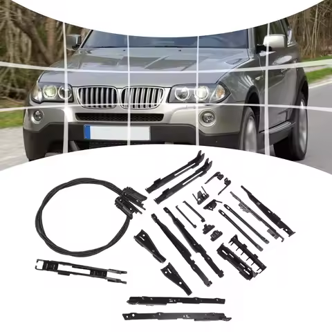 Sunroof Repair Kit Cable for Panoramic Sunroof For BMW For X5 E70 F15 For X3 E83 E53 with OEM Number