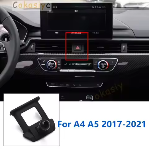 Car Phone Holder Mounts Special For Audi A4 B8 B9 A5 8F 8TA 8T F5 GPS Supporting Fixed Bracket Base 