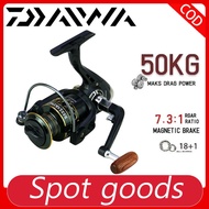 2025 NEW DAIWA Spinning Reel Casting Reel Fishing Reel Mesin Casting Baitcasting Reel 50kg Max Drag