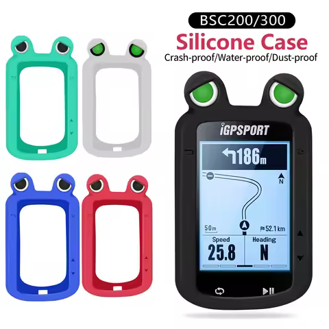 IGPSPORT BSC200 BSC300 Frog's Eye Bike Computer Silicone Case Soft and Safe Case Cover Cycling GPS P