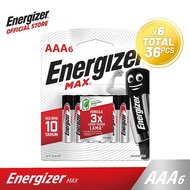 Baterai Energizer Alkaline Max AAA BP6