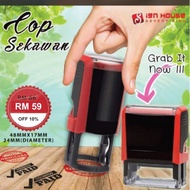 Rubber stamp/cop/cop syarikat/cop nama/selfink