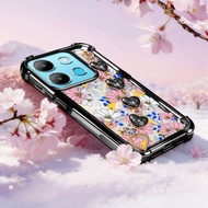 VRQR Cover for Infinix Smart 7 HD Tecno Spark Go 2023 Pop 7 Pro BF7n BF6 X6515 Blooming Flowers Clea