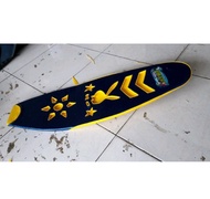 Jok slim Honda Sonic lobang tutup bawah - Jok Honda Sonic kulit Karbon