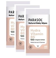 有機棉嬰幼兒濕紙巾 (40片x3包)