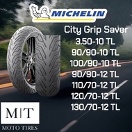 Michelin City Grip Saver ยางนอก มิชลิน ยาง scooter ยางรถไฟฟ้า สำหรับ : MSX125 Luyaun MB5 Grand Filano Hybrid Stalions Calino Vespa150 Vespa300