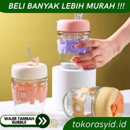 HOHO GLASS DRINKING GLASS TUMBLER AESTHETIC SIMPLE GLASS CUP NON BOX RETAIL