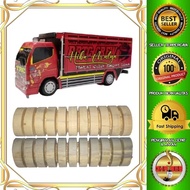 Ban Kayu Miniatur Truk Oleng