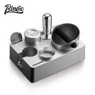 BINCOO Coffee Tamper Base Set Special Impact Tamper Self-Weighting Distributor Espresso Tools 58MM