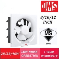 WALL EXHAUST FAN [ UMS WALL EXHAUST FAN  < 8 Inch > < 10 Inch > < 12 Inch > ]