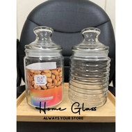 1L Glass Jar[1pcs]/ Airtight Glass Jar / Cookie Jar Glass Jar with Lid air tight 1L