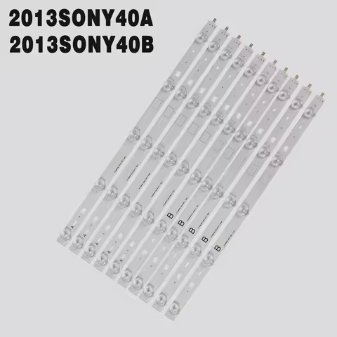 10pcs LED Backlight strip For Sony 40'' 2013SONY40A 2013SONY40B 3228 05 REV1.0 KDL-40R455 KDL-40W600