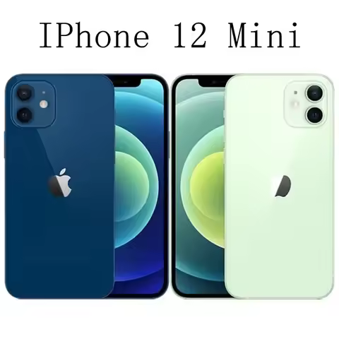 Apple iPhone 12 mini 5.4" 4G 5G 64GB 128GB 256GB ROM Dual 12MP A14 Chip IOS LTE Unlocked Original IP
