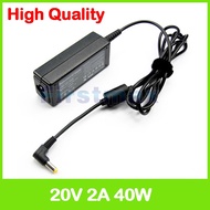20V 2A laptop ac power adapter for MSI AP16 Flex AIO pc CR61 3M CR62 CR72 6ML 7ML SliderBook S20 MS-