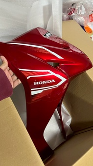 บังลม ฝาครอบด้านหน้า wave110i ปี2025 สีแดง อะไหล่แท้ 64200-K2J-TZOZD