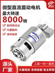 775 Eccentric Fan Miniature DC Vibrating Motor 12 V24v Violent High Frequency Vibrators Motor High-S