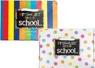 First and Last Day of School Memory BookEasiest School Days Memory AlbumSchool Keepsake Organizer wi