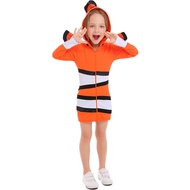 Clownfish Parent-Child Costume Ocean Theme Party Costume Halloween cosolay Stage Costume Kindergarte