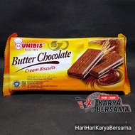 MAKANAN RINGAN BISKUIT UNIBIS BUTTER CHOCOLATE CREAM 195GR