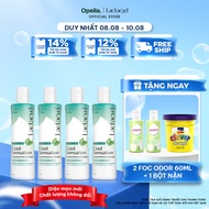 Bộ 4 Chai Dung Dịch Vệ Sinh Phụ Nữ Lactacyd Cool Sensation 250ml Mát Lạnh & Sạch Thoáng Dài Lâu
