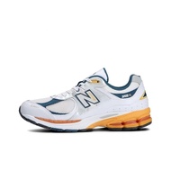 New Balance 2002RSports Shock Absorption Low-Top Running Shoes White Orange for Both Men and Women
