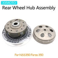 Motorcycle Rear Wheel Hub Clutch Drum Assembly Forza NSS350 Accessories For Honda NSS350 Forza350
