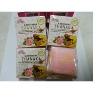 12 PCS K-BROTHERS THANAKA ROSE COLLAGEN AND HONEY WHITENING SOAP