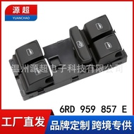 Sesuai untuk Volkswagen 2014-2018 Polo Electric Window Regulator Suis 6RD 959 857 E Kawalan Tetingka