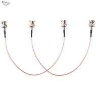 2Pcs 3G HD SDI Cable BNC Cable 30cm 75 Ohm for Cameras  Video Equipment Supports HD-SDI 3G-SDI 4K 8K