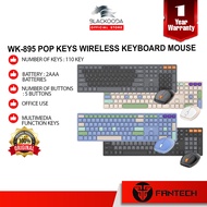 Fantech WK895 / WK-895 Pop Keys Wireless Keyboard Mouse Combo Office Series