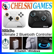 8Bitdo Ultimate 2 Bluetooth Controller for SWITCH & Windows PC with TMR Joysticks Hall effect 8bitdo