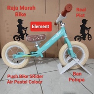 ADY78 Children's Push Bike Rmb Element 5Rider Air Pastel Color Balance Bike Element 5Rider Pastel