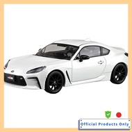 Aoshima Bunka Kyozai 1/32 Rakupla Snap Kit No.10-CW Toyota GR86 2021 Crystal White Pearl Pre-colored