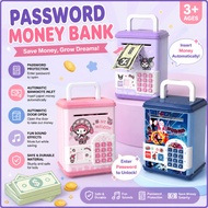 ATM Machine with Fingerprint Password Safe Box / Tabung Simpanan Music Coin Bank