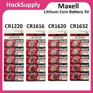 [MOQ 15pcs] Maxell CR1220 CR1616 CR1620 CR1632  3V Lithium Battery